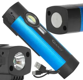 latarka-wielofunkcyjna-z-magnesem-uv-led-cob-5w-2000mah-300lm-ip54