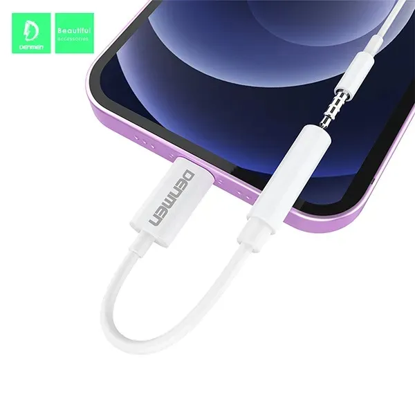 adapter-hf-typ-c-denmen-bialy-audio-jack-du01-stan-opakowania-oryginalne