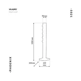 lampa-stojaca-phoenix-5xe14-stan-nowy