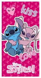 recznik-kapielowy-stitch-rozowy-kiss-780622-70-x-140-cm