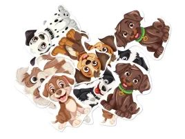 dekoracja-papierowa-dwustronna-pieski-psy-12-szt-szczeniaczki-pieseczki