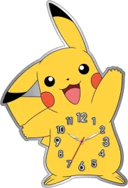 zegar-scienny-na-sciane-dla-dziecka-dzieci-pikachu-pokemon-pok3170