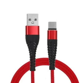 redx-kabel-usb-typ-c-qc-3-0-czerwony-2m-wzmacniany