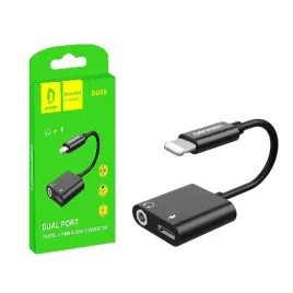adapter-hf-iphone-denmen-czarny-audio-jack-zasilanie-du08