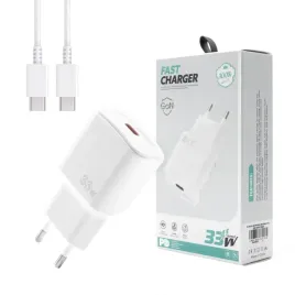 ecobox-ladowarka-sieciowa-typ-c-33w-gan-kabel-typ-c-pd-biala