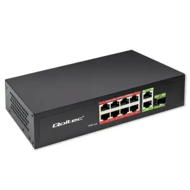 switch-niezarzadzalny-qoltec-przelacznik-sieciowy-fast-ethernet-8x-rj45-poe