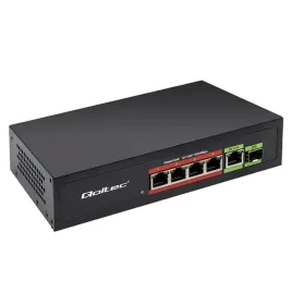 switch-niezarzadzalny-qoltec-przelacznik-sieciowy-fast-ethernet-4x-rj45-poe