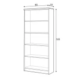 regal-wysoki-otwarty-mebelbos-80-cm-dab-sonoma-5-polek-do-salonu-stan-nowy