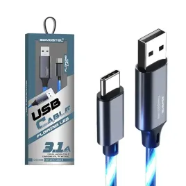 kabel-usb-typ-c-3-1a-somostel-led-blue-3100mah-quick-charger-qc-1-2m-powerl