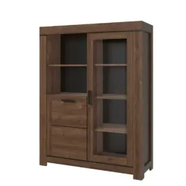 pojemna-witryna-z-polkami-do-salonu-brass-ciemny-dab-orzech