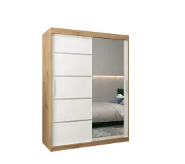 szafa-przesuwna-verona-2-150-jasny-dab-bialy