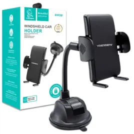 denmen-uchwyt-samochodowy-kokpit-szyba-czarny-dh20