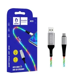 kabel-usb-micro-denmen-led-stremer-1m-srebrny-d25-24a