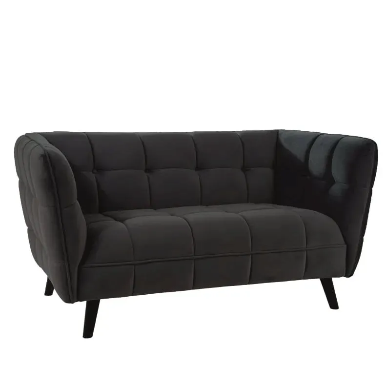 sofa-castello-velvet-2-czarny-stan-nowy
