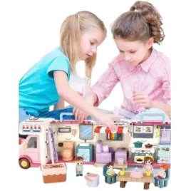 samochod-turystyczny-kamper-zestaw-kempingowy-figurki-domek-piknik-melodie