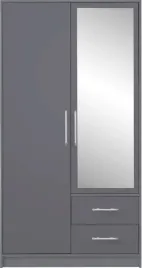 szafa-smart-z-lustrem-szary