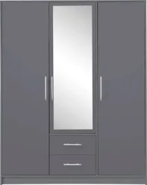 szafa-smart-z-lustrem-szary