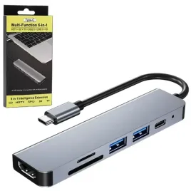 ecobox-adapter-typ-c-rozdzielacz-hdmi-typ-c-usb-czytnik-kart-dex