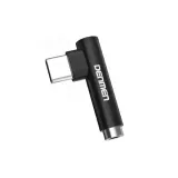 adapter-hf-typ-c-denmen-czarny-audio-jack-du03-stan-nowy