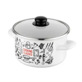 garnek-emaliowany-kitchen-white-18cm-3l