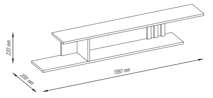 polka-helix-jasny-dab-marka-mebelbos