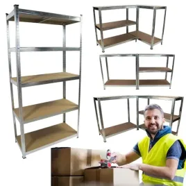 regal-metalowy-magazynowy-5-polek-875kg-mocny-do-garazu-piwnicy-150x75x30cm