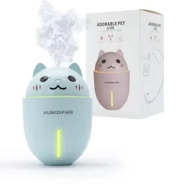 dyfuzor-zapachowy-nawilzacz-ultradzwiekowy-kitty-4w1-led-niebieski