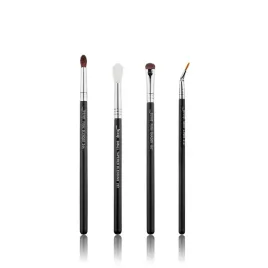 jessup-t308-pro-zestaw-4-pedzli-do-makijazu-twarzy-i-oczu-black-silver