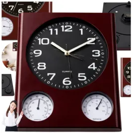 zegar-scienny-32x275cm-zegar-kwarcowy-z-termometrem-i-higrometrem-brazowy