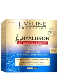 eveline-biohyaluron-3x-retinol-krem-filler-liftingujacy-odmladzajacy-50-50