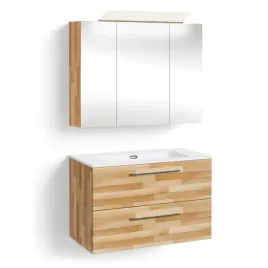 zestaw-mebli-lite-drewno-drewnianych-szafka-z-umywalka-lustrzana-80-cm