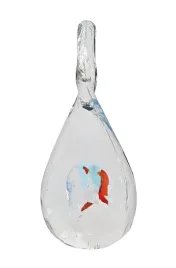 szklana-statuetka-duza-kolorowa-lezka-25cm-w-plamki