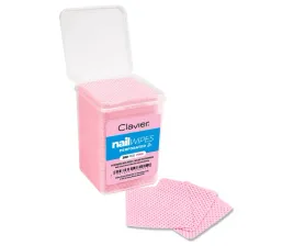 clavier-nail-wipes-waciki-bezpylowe-perforowane-w-pudelku-rozowe-200-sztu