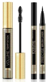 zestaw-eveline-tusz-volume-temptation-eyeliner-precise-brush
