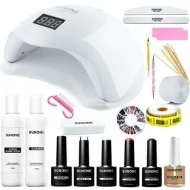 sunone-zestaw-do-manicure-hybrydowego-s02-lampa-sun-5-lakiery-pilnik-w