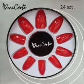 deni-carte-sztuczne-paznokcie-tipsy-red-classic-zelowe-24-sztuki-klej