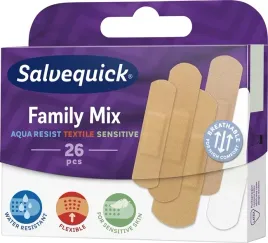 salvequick-family-mix-plastry-z-opatrunkiem-wodoodporne-26-sztuk