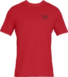 koszulka-meska-under-armour-sportstyle-left-chest-ss-czerwona-132679-rozm-l