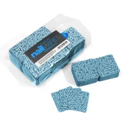 clavier-nail-wipes-waciki-bezpylowe-perforowane-niebieskie-600-sztuk
