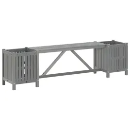 lawka-ogrodowa-z-2-donicami-150-cm-lite-drewno-akacjowe-szara
