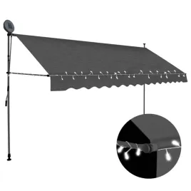 recznie-zwijana-markiza-z-led-400-cm-antracytowa