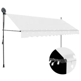 recznie-zwijana-markiza-z-led-400-cm-kremowa