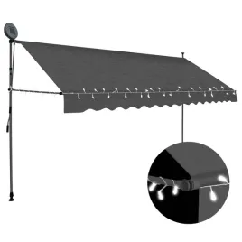 recznie-zwijana-markiza-z-led-350-cm-antracytowa