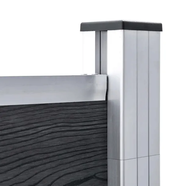 ogrodzenie-do-ogrodu-wpc-1737-x-186-cm-szare-stan-nowy