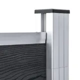 ogrodzenie-do-ogrodu-wpc-1737-x-186-cm-szare-stan-nowy