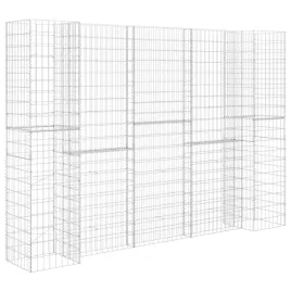 donica-gabionowa-w-ksztalcie-h-drut-stalowy-260x40x200-cm
