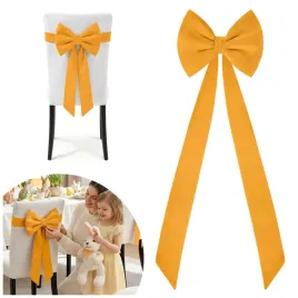 dekoracyjna-kokarda-wielkanoc-glam-33x110-cm-bawelna-zolta-wiosna