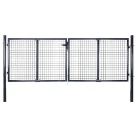 brama-ogrodowa-z-siatki-ocynkowanej-stal-306x100-cm-szara