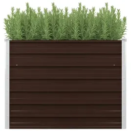 podwyzszona-donica-brazowa-100x40x77-cm-galwanizowana-stal