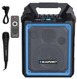 kolumna-audio-blaupunkt-mb06-karaoke-fm-bt-usb-pilot-baterie-kabel-mikrofon
